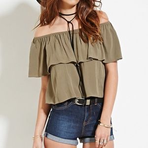 off the shoulder tops forever 21
